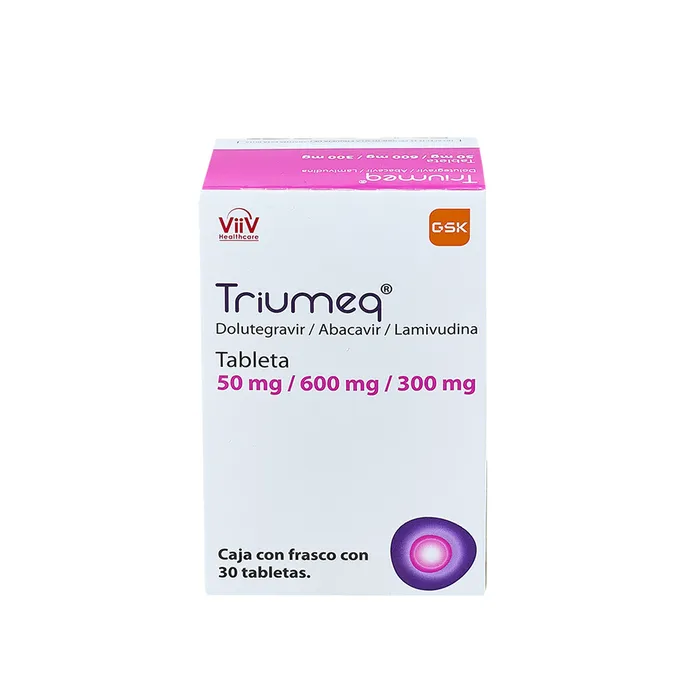 Triumeq Oral 30 Tabletas Frasco